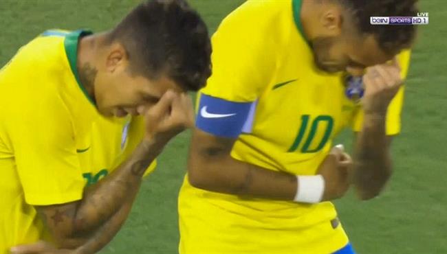 هدف البرازيل الاول فى مرمى امريكا