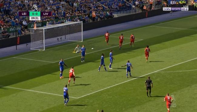 هدف ليفربول الاول فى مرمى ليستر سيتى تعليق حفيظ دراجى
