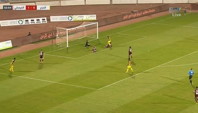 اهداف مباراة الحزم والفيصلي 2 1 الدوري السعودي