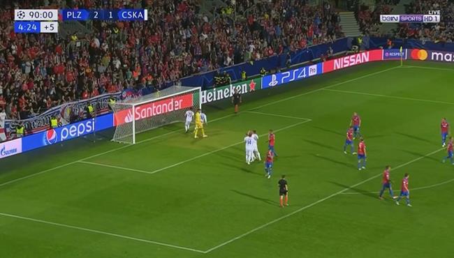 اهداف مباراة سسكا موسكو وفيكتوريا بلزين 2 2 دوري ابطال اوروبا