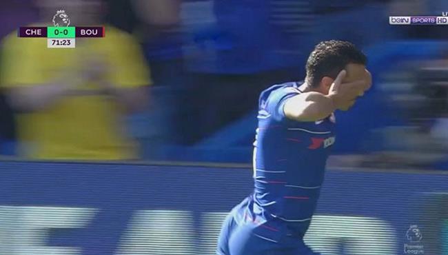 هدف تشيلسى الاول فى مرمى بورنموث