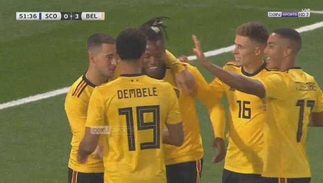 اهداف مباراة بلجيكا واسكتلندا 4 0 مباراة ودية