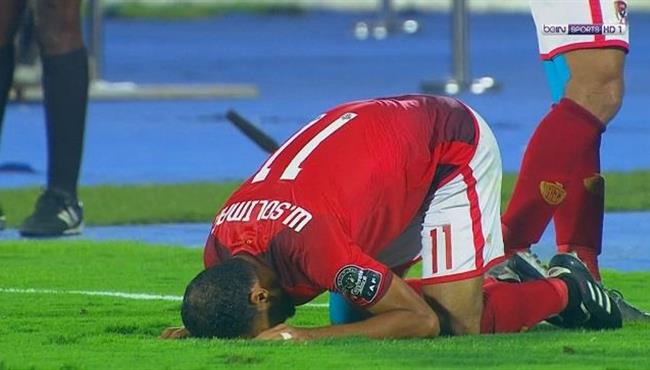 هدف الاهلي الاول في مرمي حوريا الغيني وليد سليمان