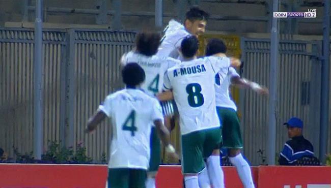 هدف فوز المصرى على اتحاد العاصمة الجزائرى 1 0 كأس الكونفيدرالية