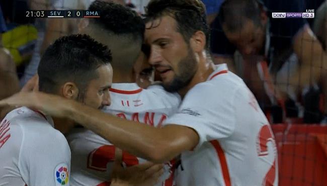 اهداف مباراة ريال مدريد واشبيلية 0 3 الدورى الاسبانى