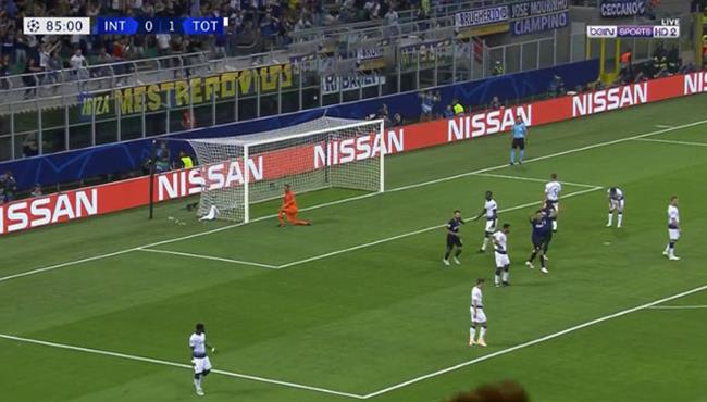 هدف ايكاردي الرائع في مرمي توتنهام