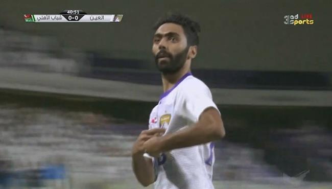 هدف حسين الشحات الرائع في مرمي الاهلي الامارتي