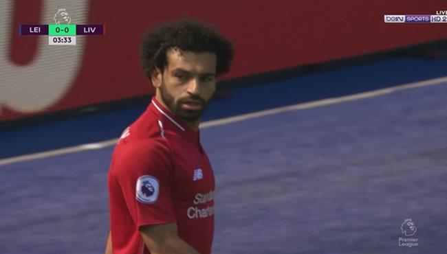 ملخص لمسات محمد صلاح فى مباراة ليفربول وليستر سيتى