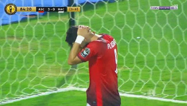 وليد ازارو يهدر فرصة خطيرة امام حوريا الغينى