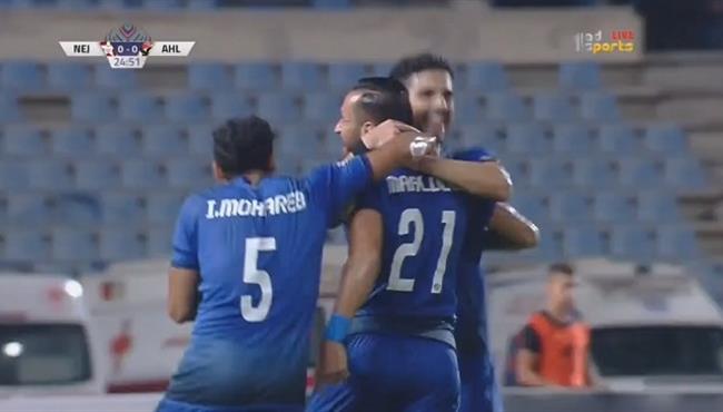 هدف على معلول الرائع فى مرمى النجمه اللبنانى