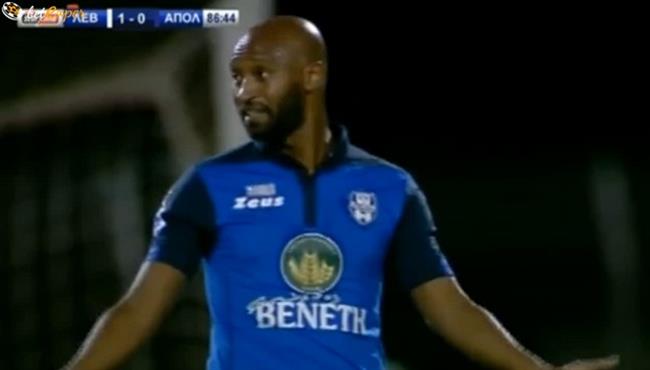 ملخص لمسات شيكابالا فى اول مباراة له بالدورى اليونانى