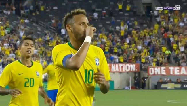 هدف نيمار فى مرمى امريكا