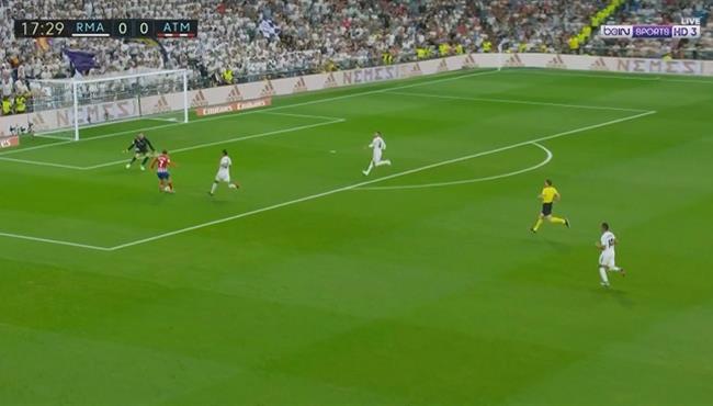 جريزمان يهدر انفراد تمام امام ريال مدريد