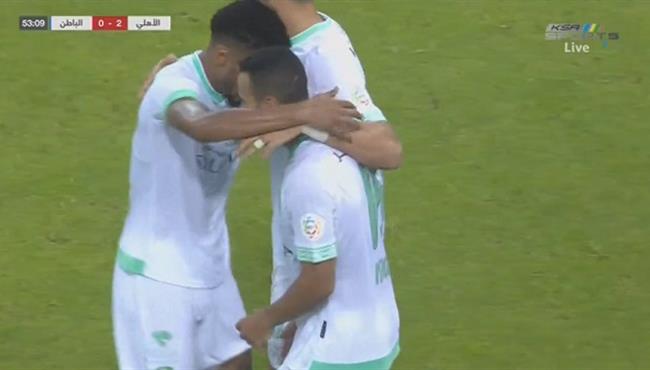 هدف الاهلى السعودى الثانى الرائع فى مرمى الباطن تعليق فارس عوض