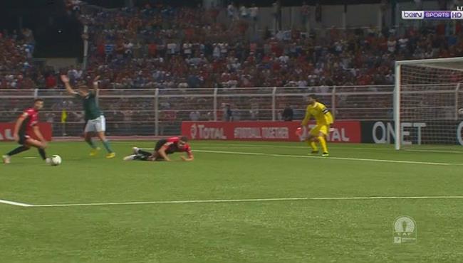 هل حرم الحكم المصرى من ركلة جزاء امام اتحاد العاصمة