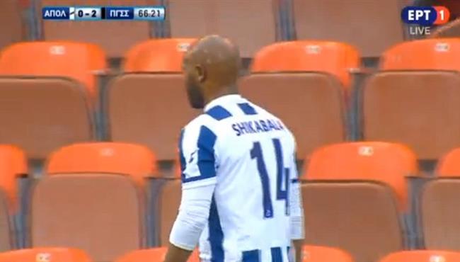 ملخص لمسات شيكابالا امام بانيونيوس بالدورى اليوناني