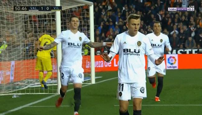 اهداف مباراة فالنسيا وفياريال 3 0 الدوري الاسباني
