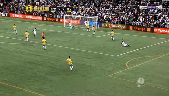 هدف مازيمبي الملغي امام الاسماعيلي في دوري ابطال افريقيا
