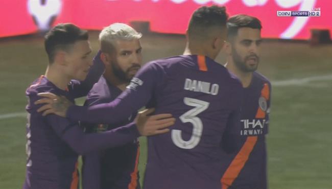 هدف فوز مانشستر سيتي علي بيرتن ألبيون 1 0 اجويرو