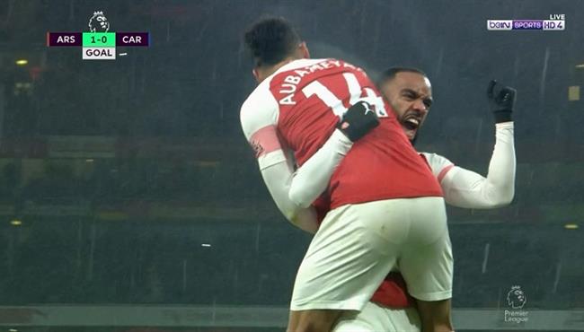 هدف اوباميانج في مرمي كارديف سيتي بالدوري الانجليزي