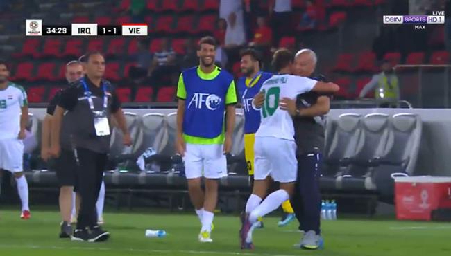 هدف تعادل العراق مع فيتنام 1 1 كأس اسيا