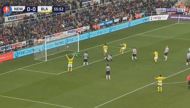 اهداف مباراة نيوكاسل وبلاكبيرن 1 1 كاس الاتحاد الانجليزي