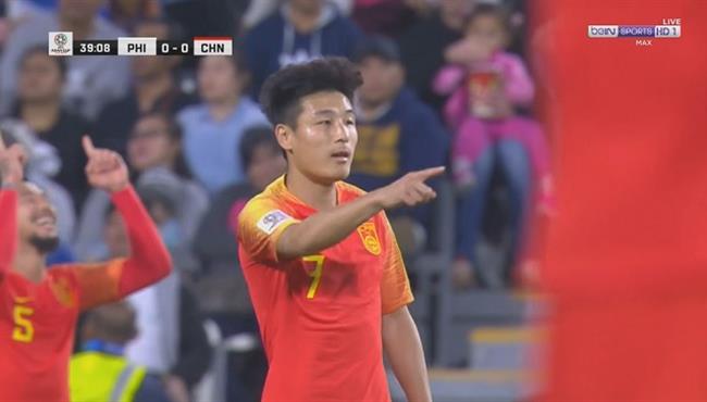 هدف الصين الاول الرائع في مرمي الفلبين بكأس اسيا