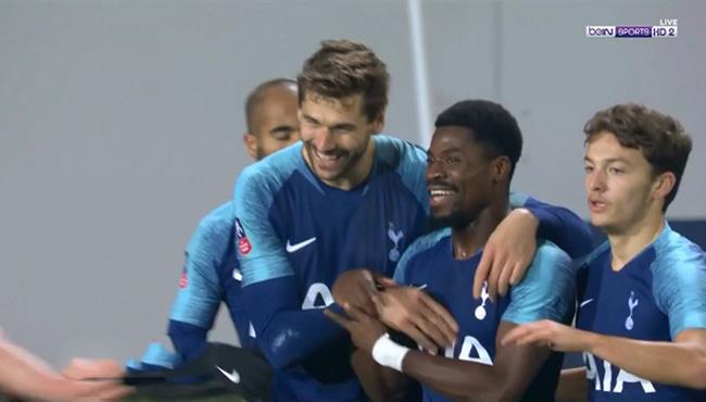 اهداف مباراة توتنهام وترانمير روفرز 7 0 كأس الاتحاد الانجليزي