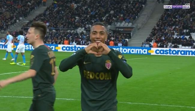 هدف تعادل موناكو مع مارسيليا 1 1 الدوري الفرنسي