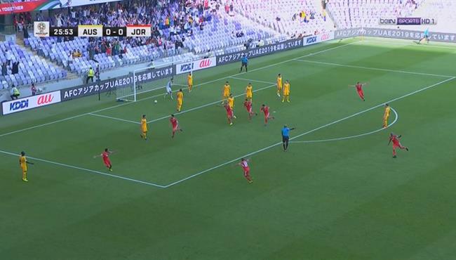 هدف فوزر الأردن علي أستراليا 1 0 كأس اسيا
