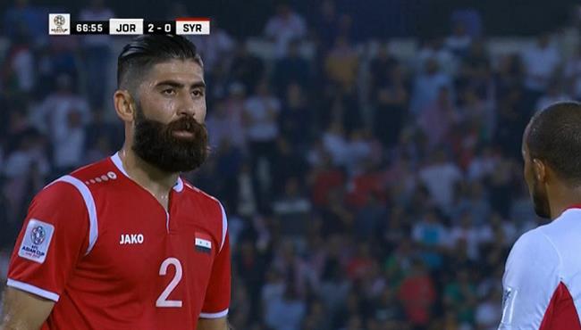 ملخص لمسات احمد الصالح فى مباراة سوريا والاردن بكأس اسيا