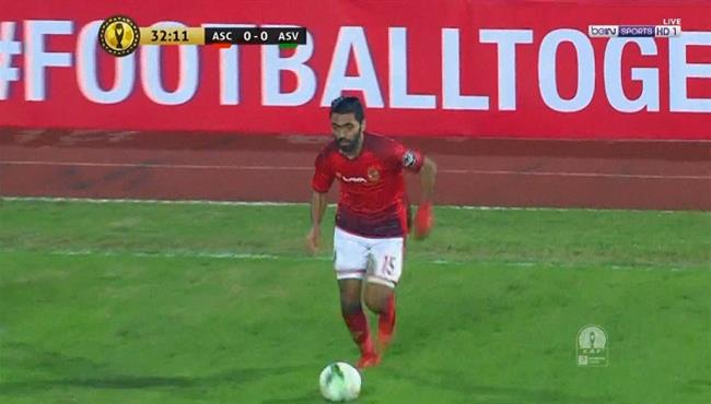 ملخص لمسات حسين الشحات فى اول مباراة له مع الاهلي بتعليق عصام الشوالي