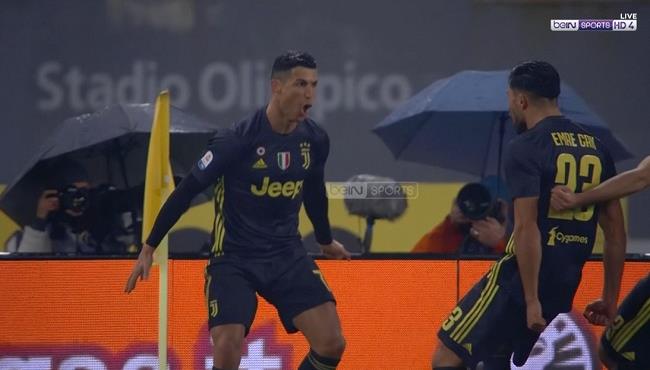 هدف كريستيانو رونالدو في مرمي لاتسيو بالدوري الايطالي