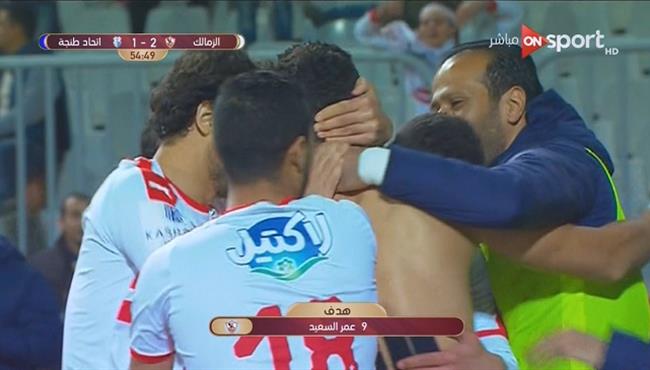 هدف عمر السعيد العالمي في مرمي اتحاد طنجة بكأس الكونفيدرالية