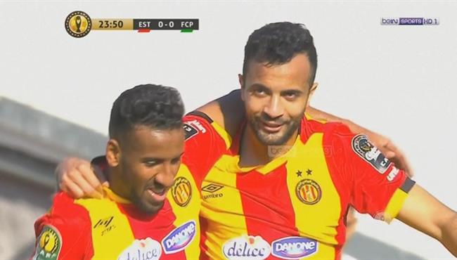 هدف الترجي الاول في مرمي بلاتينيوم تعليق رؤوف خليف