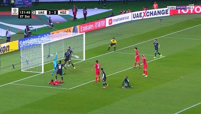 العارضة تحرم قيرغيزستان من هدف تعادل قاتل امام الامارات في اللحظات الاخيرة