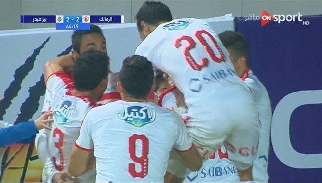 هدف فرجاني ساسي الثاني في مرمي بيراميدز