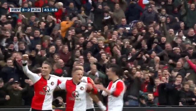 اهداف مباراة فينورد واياكس 6 2 الدوري الهولندي