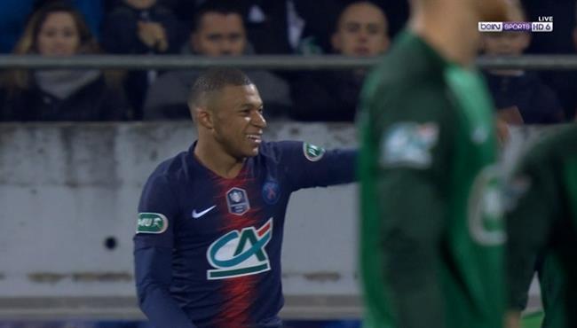 هدف مبابي في مرمي بونتيفي بـ كأس فرنسا