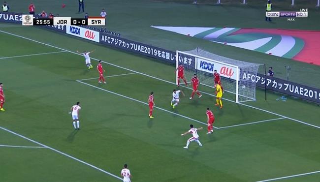 اهداف مباراة الاردن وسوريا 2 0 تعليق رؤوف خليف