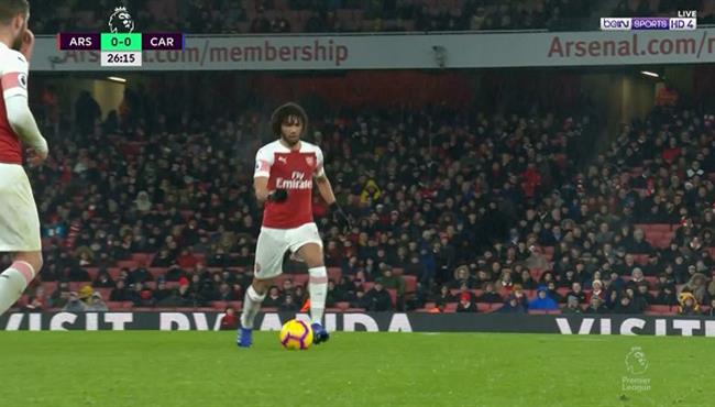 ملخص لمسات محمد النني في مباراة ارسنال وكارديف سيتي