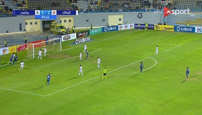 محمد عبدالغني ينقذ الزمالك من هدف ثالث لبيراميدز