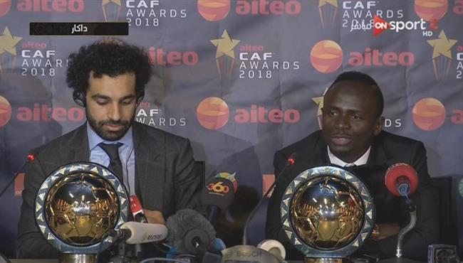 اول تعليق من ماني بعد فوز محمد صلاح بجائزة افضل لاعب فى افريقيا 2018