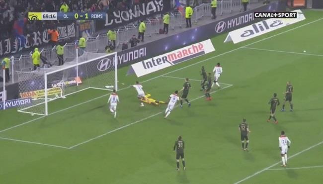 اهداف ليون وستاد ريمس 1 1 الدوري الفرنسي