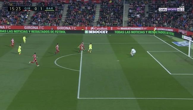 كوتينيو يهدر انفراد تام امام جيرونا في الدوري الاسباني