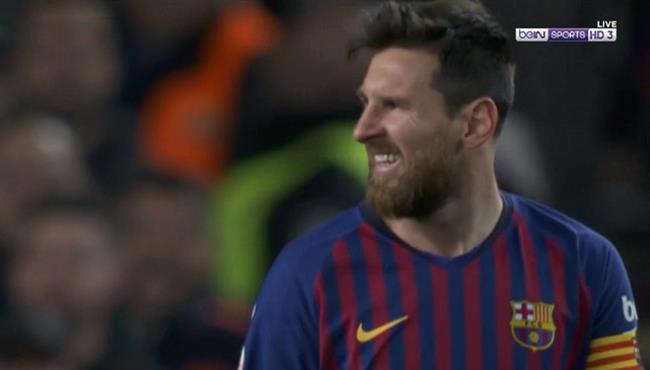 ميسي يهدر هدف محقق لبرشلونة امام ايبار بالدوري الاسباني