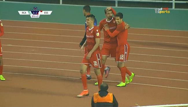 اهداف مباراة النجم الساحلي والرجاء 2 0 البطولة العربية