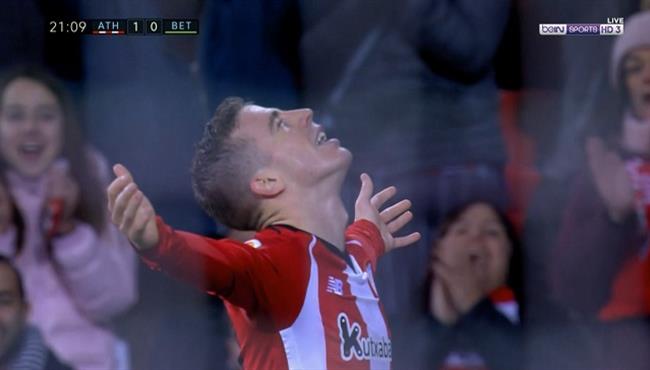 هدف فوز اتلتيك بيلباو علي ريال بيتيس 1 0 الدوري الاسباني