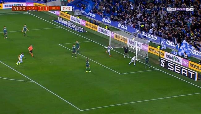 اهداف مباراة ريال سوسيداد وريال بيتيس 2 2 كاس ملك اسبانيا