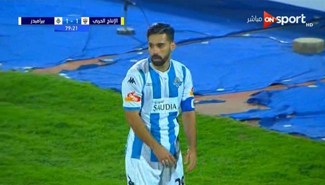 عامر عامر يحرم عبدالله السعيد من تسجيل هدف في مرمي الانتاج الحربي